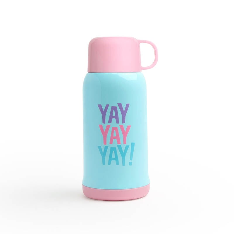 Bình Giữ Nhiệt Trẻ Em LocknLock 550ML - Victory Kids - 4 Màu (Xanh Dương, Xanh Lá, Vàng, Vàng Nhạt) - LHC1475 image number null